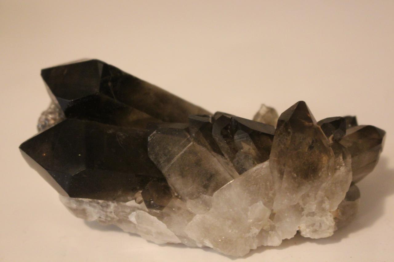 Pierre - druse quartz fumé