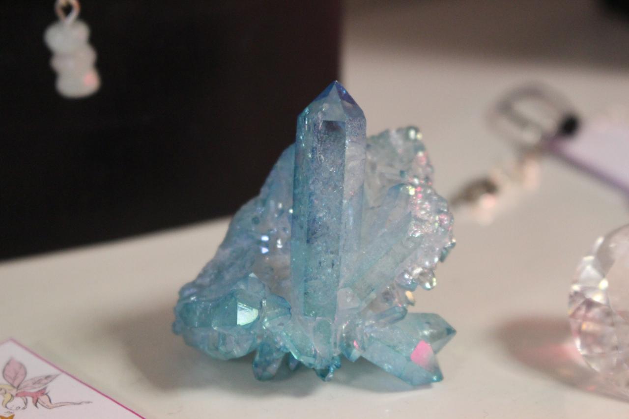 Pierre - quartz aqua aura