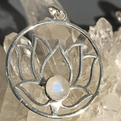 PENDENTIF PIERRE DE LUNE